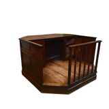 Antique court speaking desk