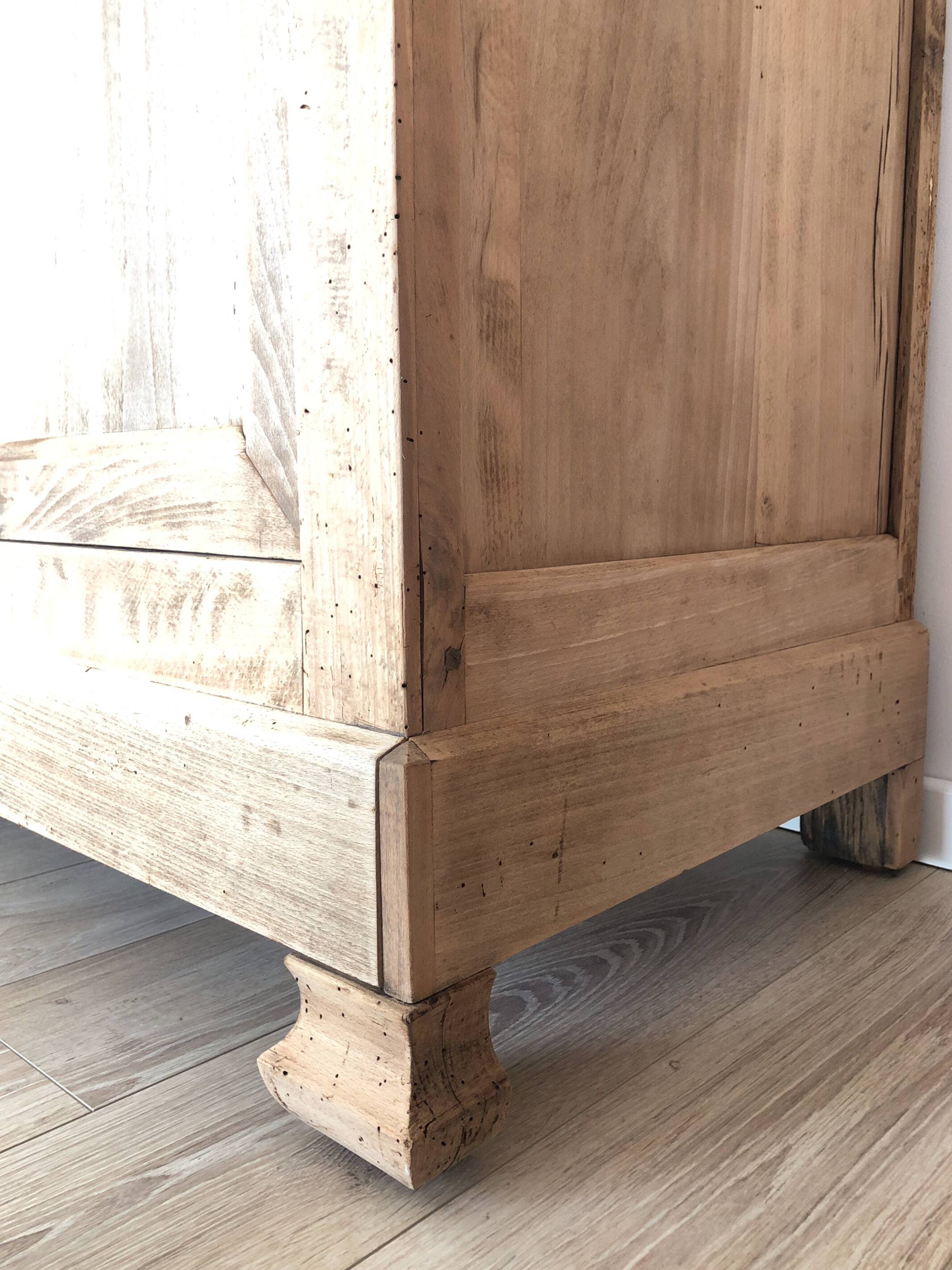 Large walnut wardrobe