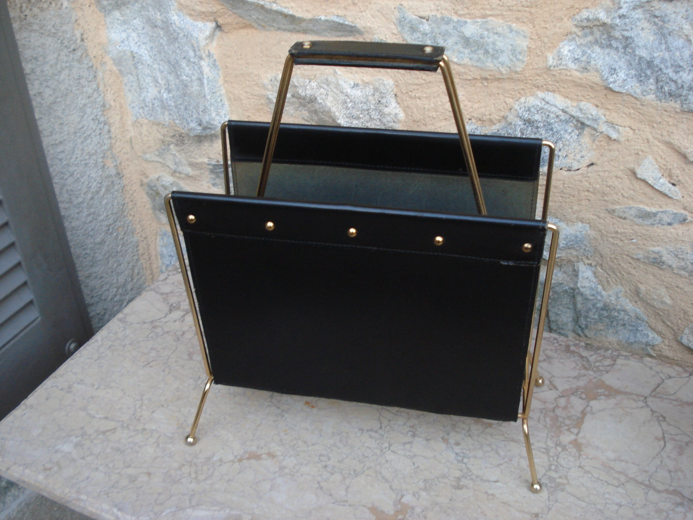 Door reviews 1950 brass and leather