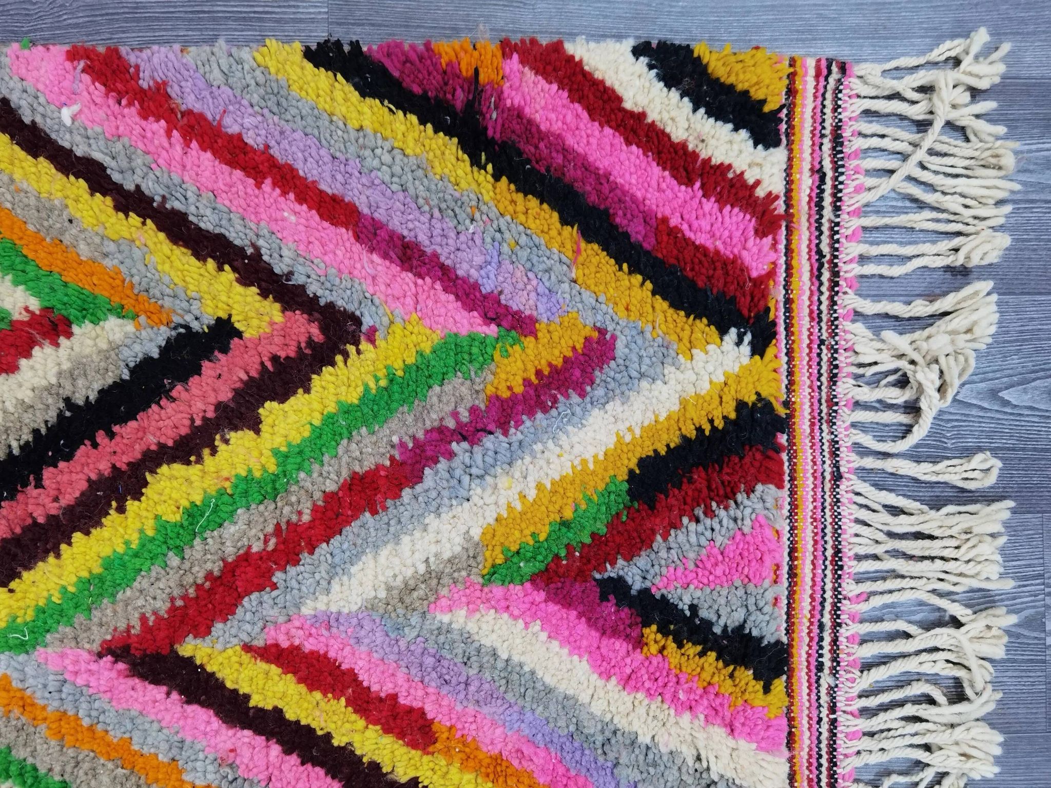 Tapis berbère tissé main 2.5x1.5 m