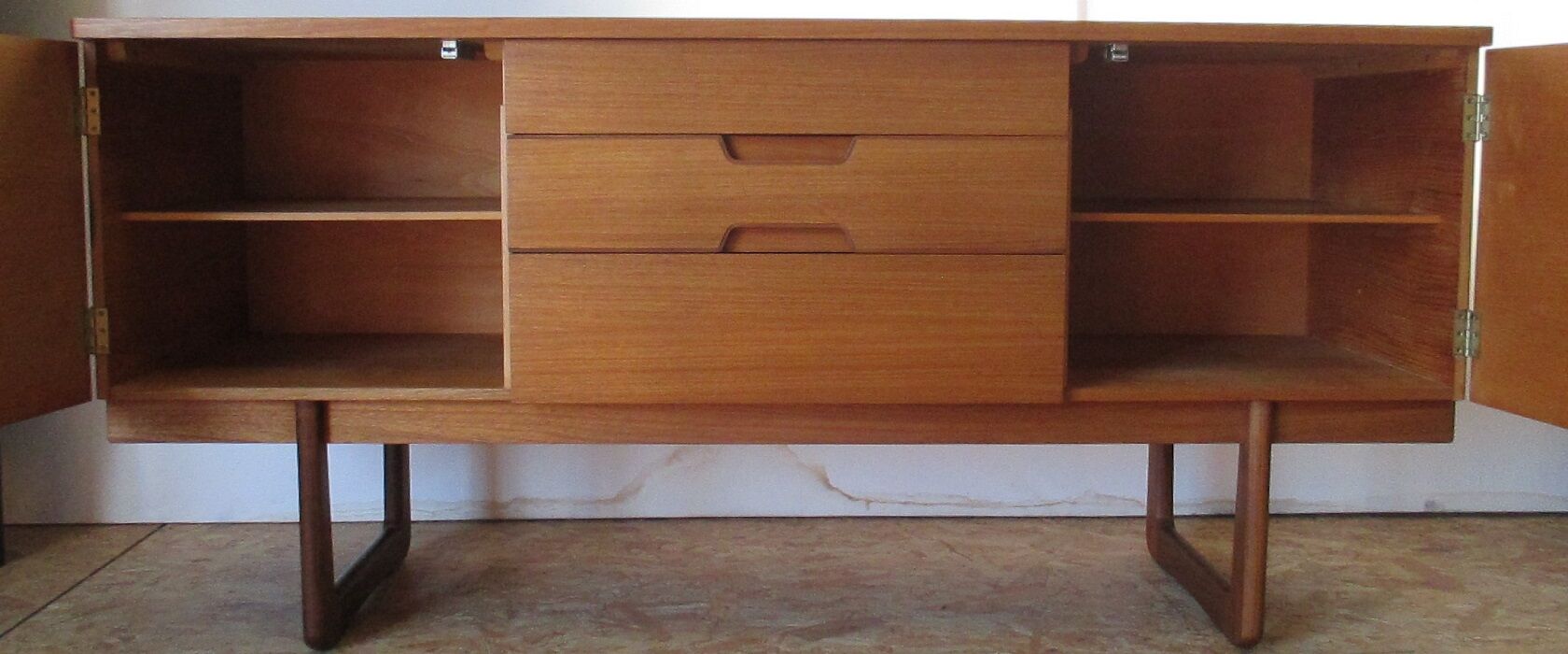 Sideboard Uniflex Internationnal light wooden 60s