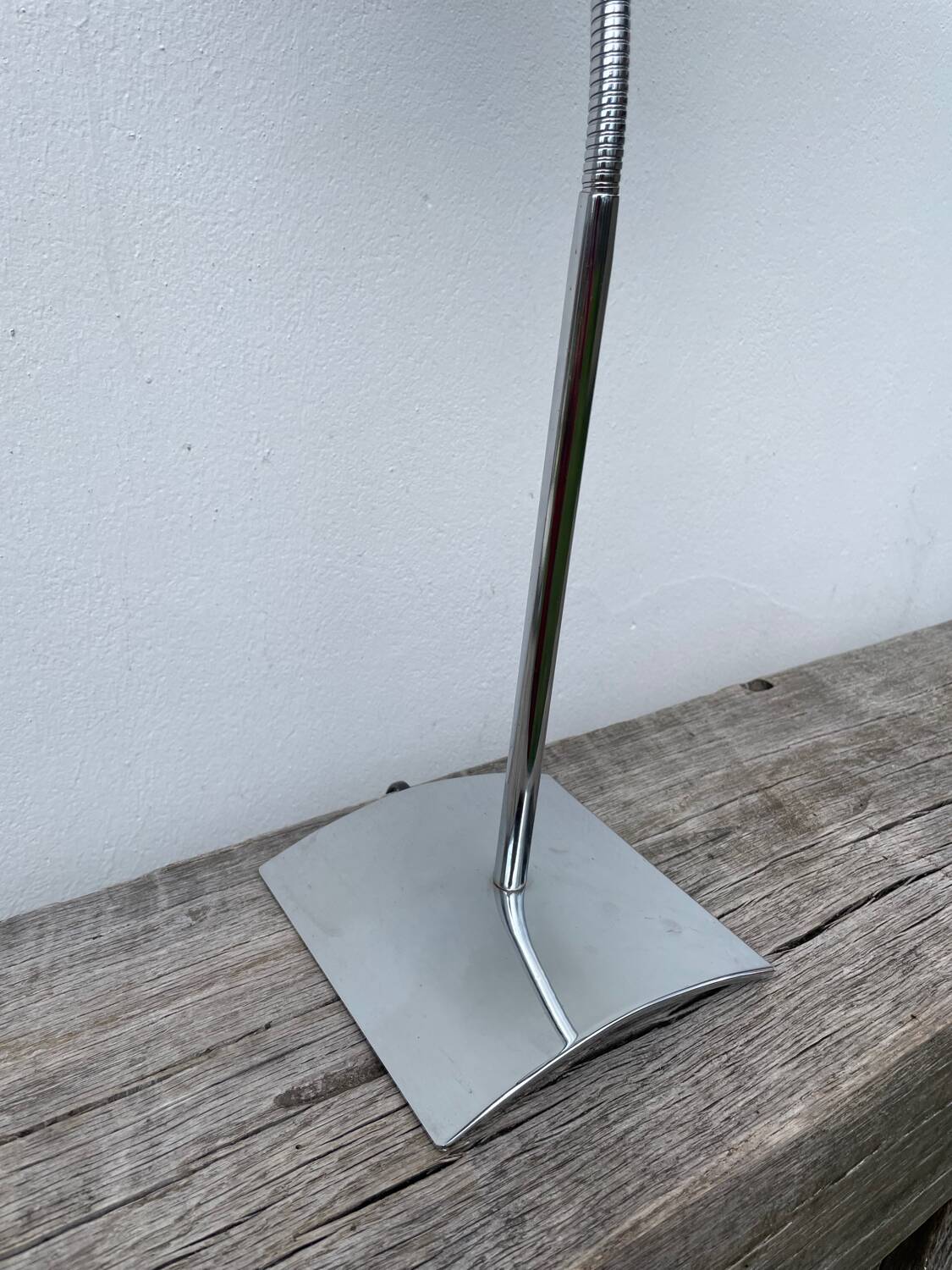 Designer stainless steel lamp