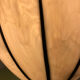 Vintage glass wall lamp