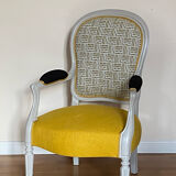 Fauteuil Victoria, style Louis Philippe