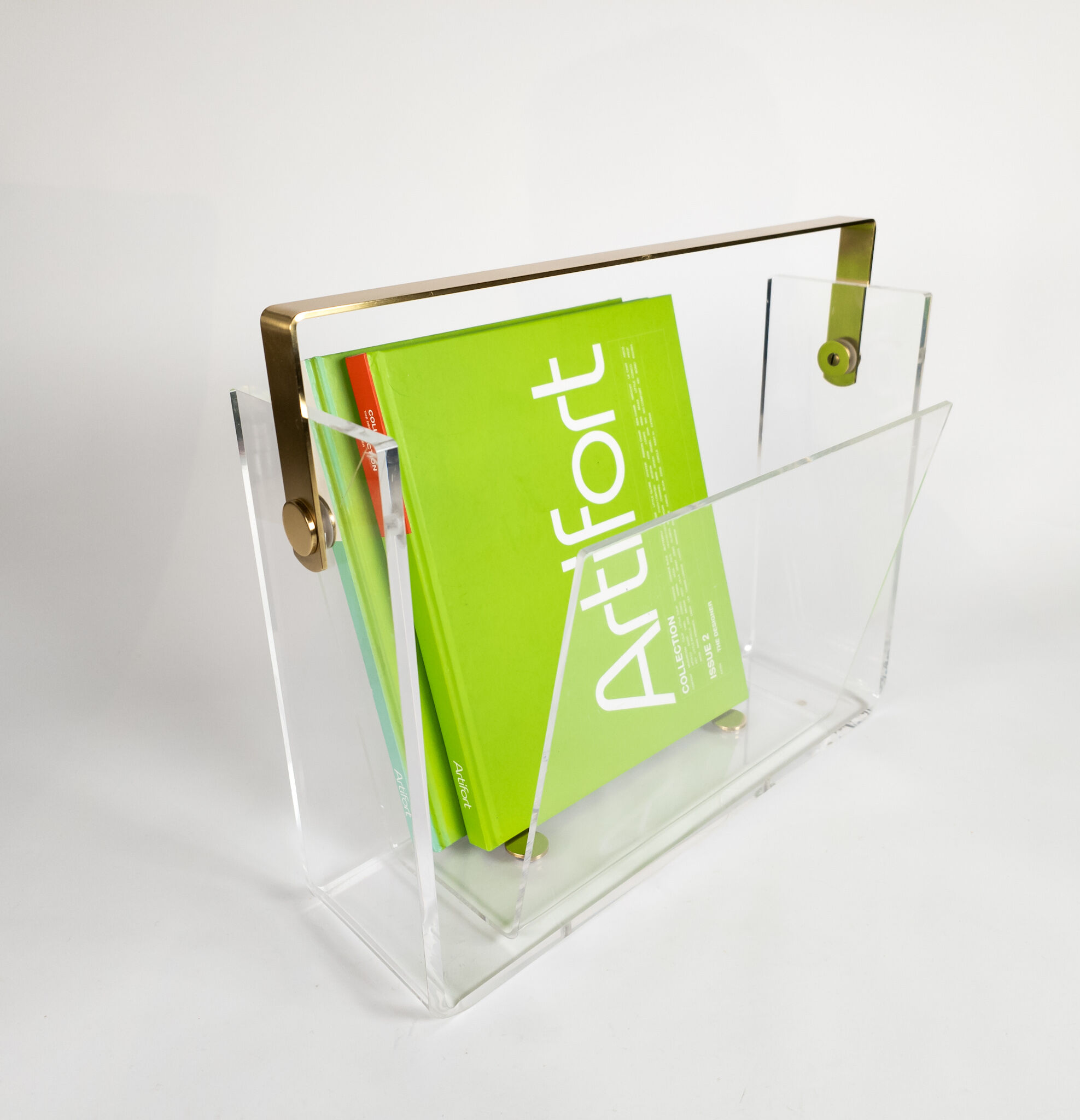 Magazine holder design David Lange Frankrijk  70's