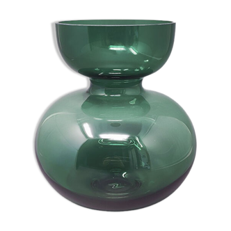 Vase vert des années 1990 par G. Jensen