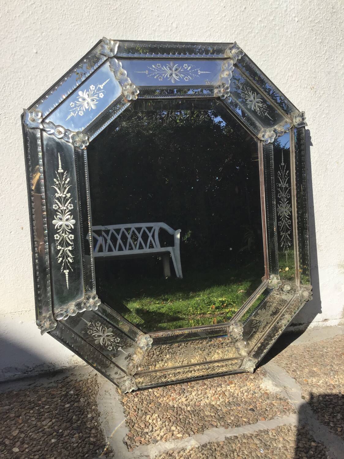 Venetian mirror, 19th century.