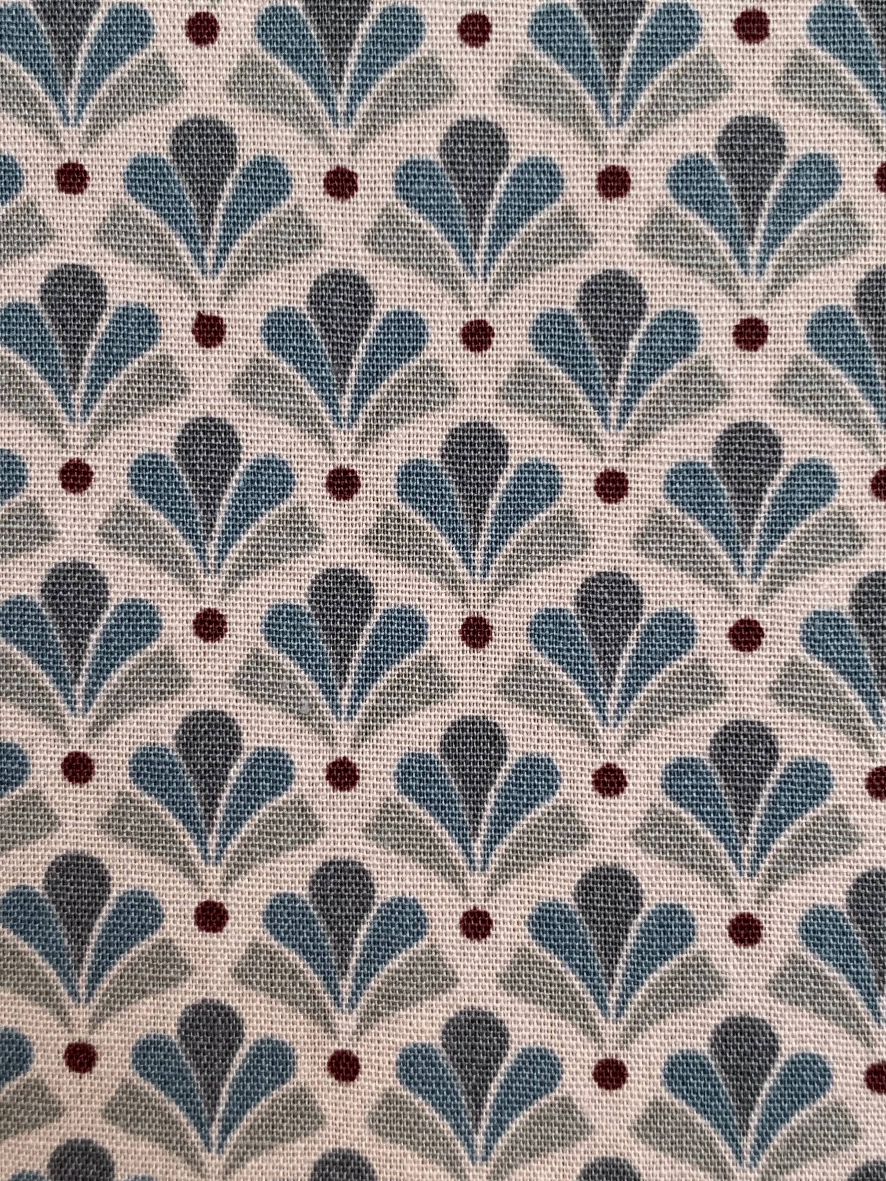 Blue wardrobe art deco 1930