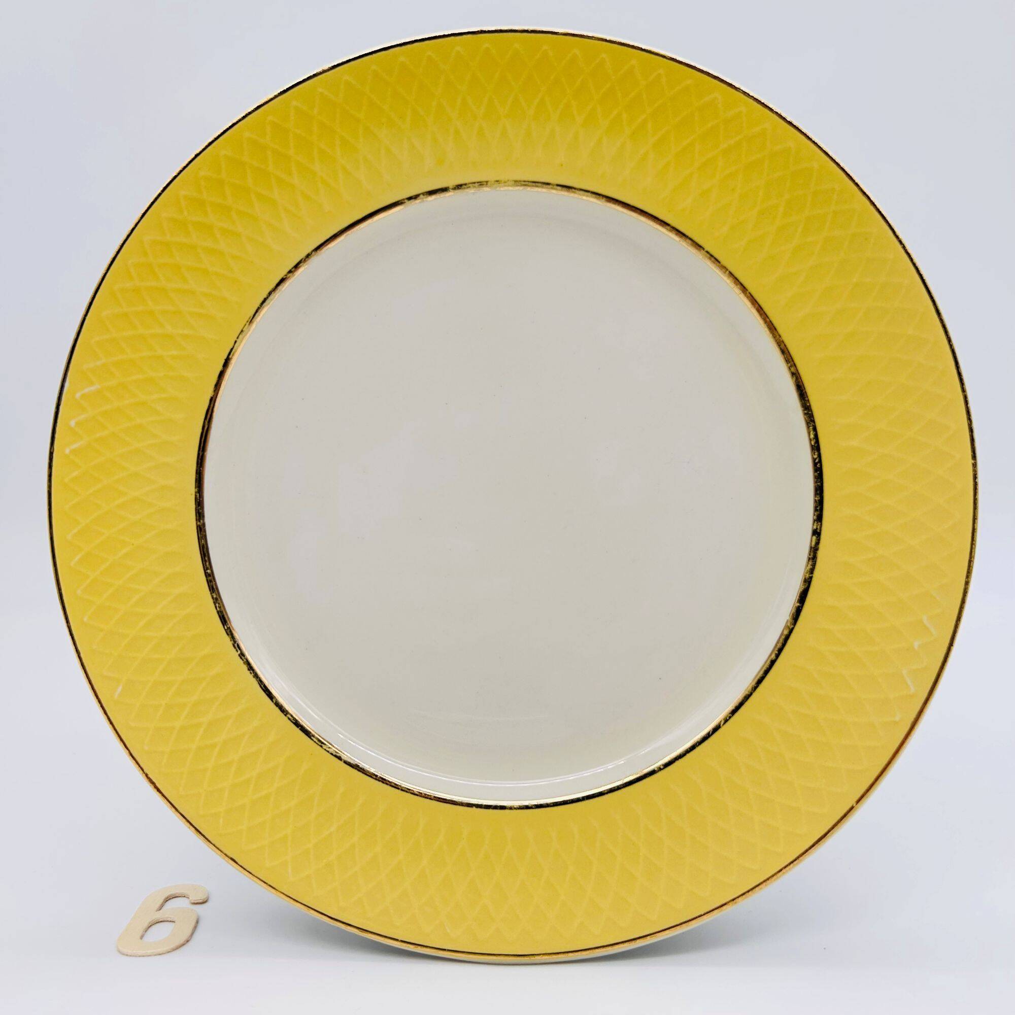 6 Flat Plates "Orchies Moulin des Loups"
