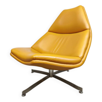Vintage Artifort swivel lounge chair Geoffrey Harcourt F511