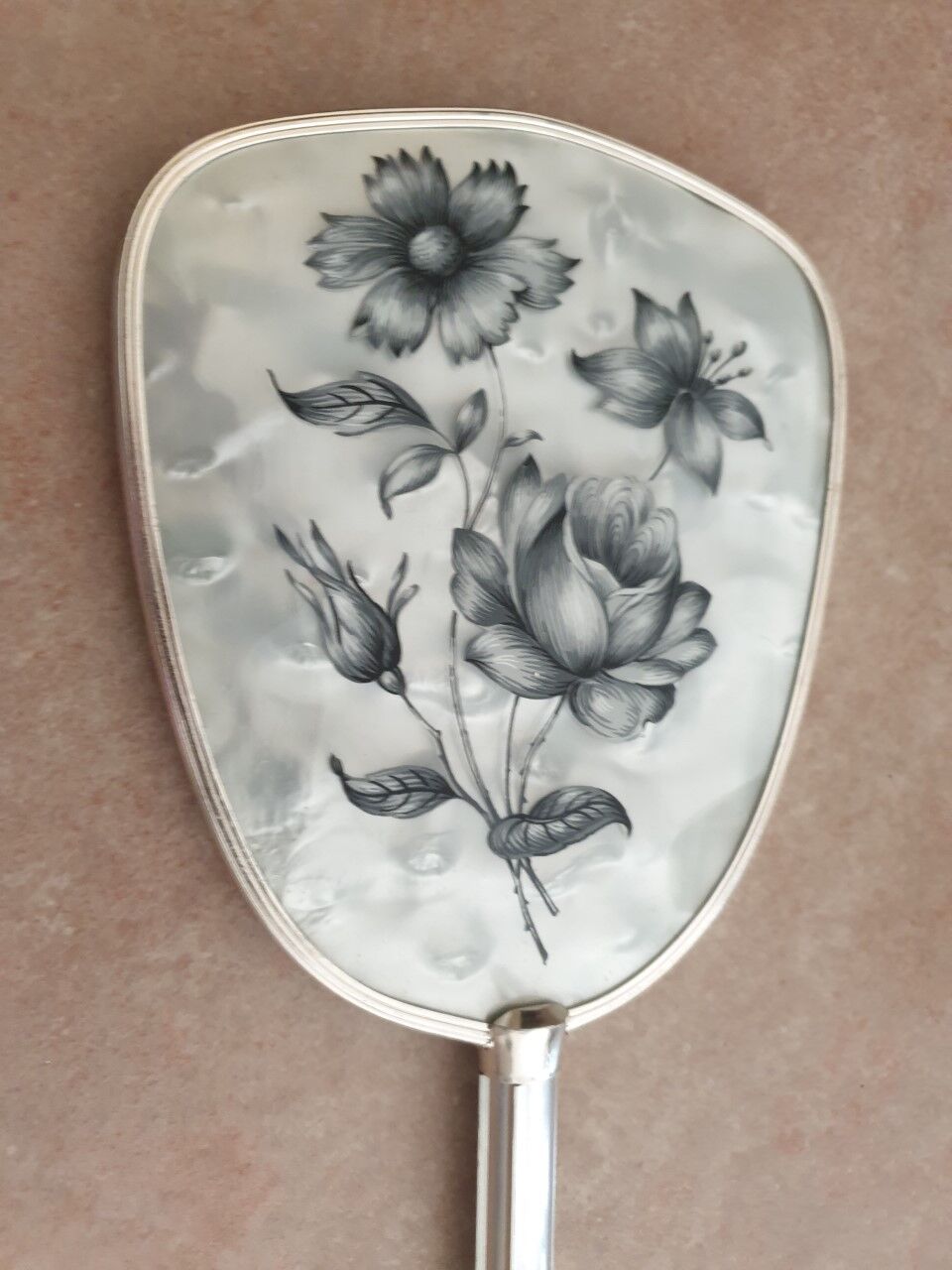 Vintage hand mirror