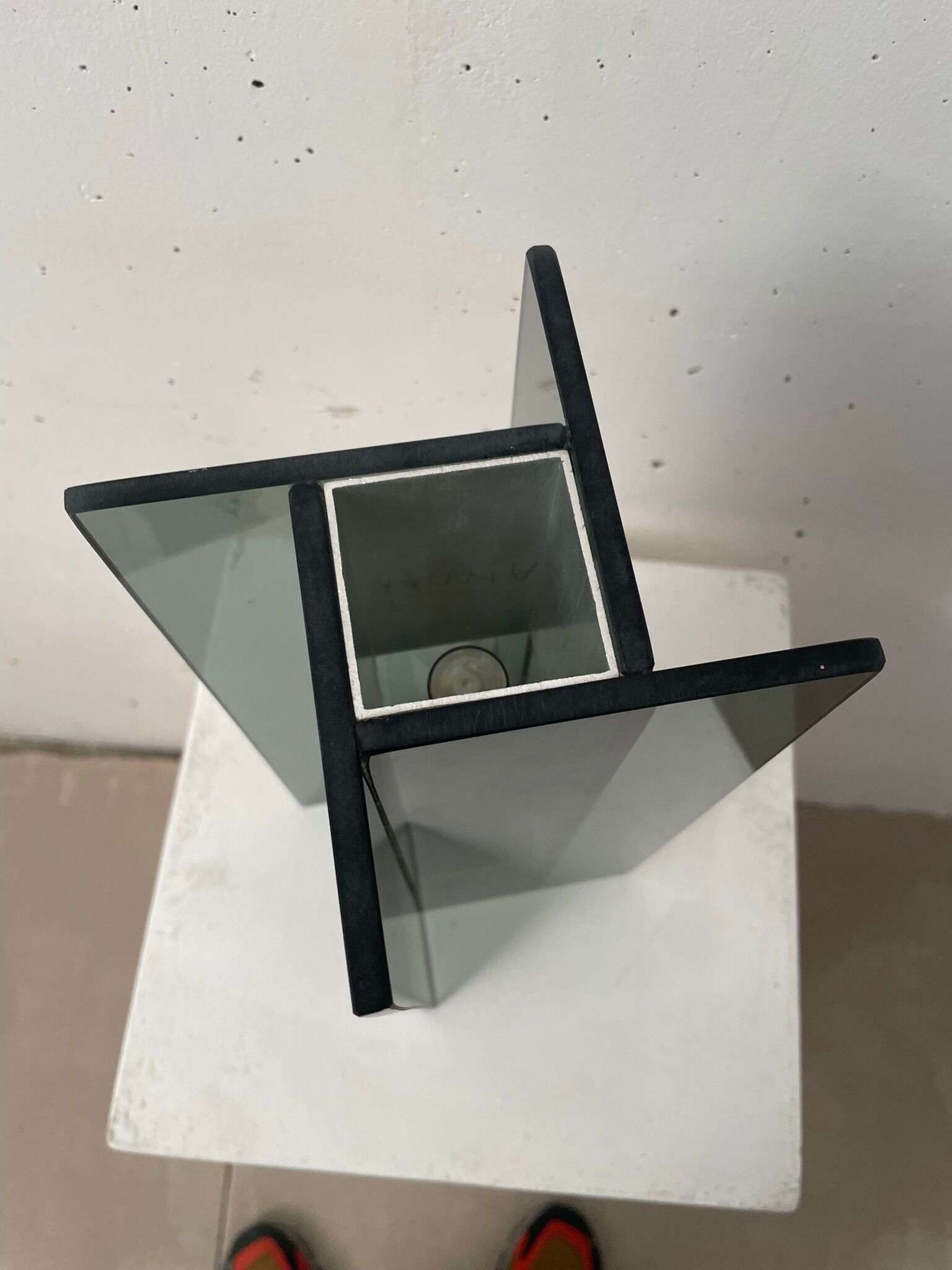 Lampe verre 1970.