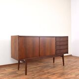 Mid-Century Walnut Sideboard by S. Albrecht, 1960s.