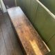 Large Heavy 18th Century Circa 1700 Primitive Carved Oak Sword Chest, Good