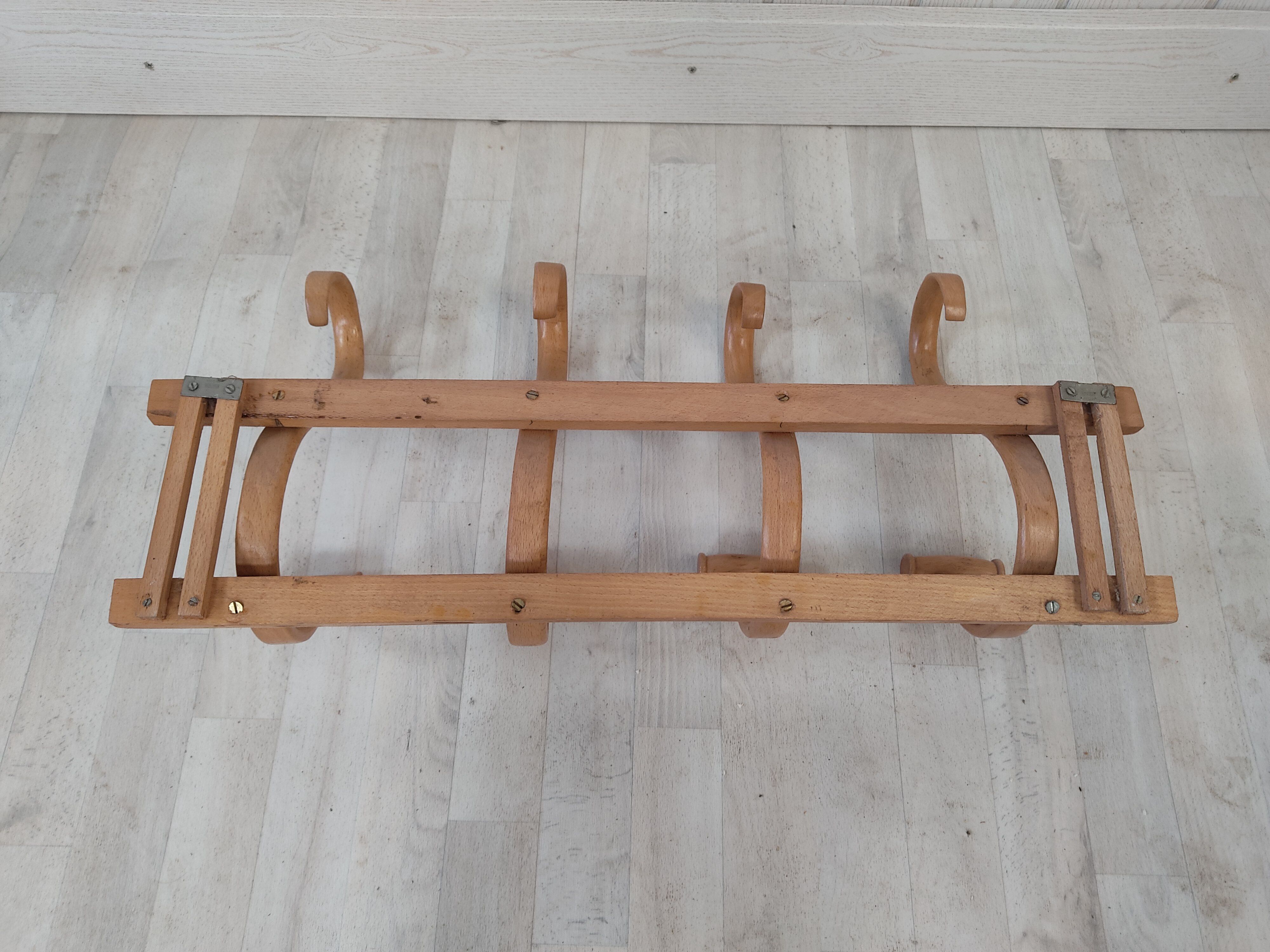 Bistro wall coat holder