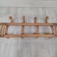 Bistro wall coat holder