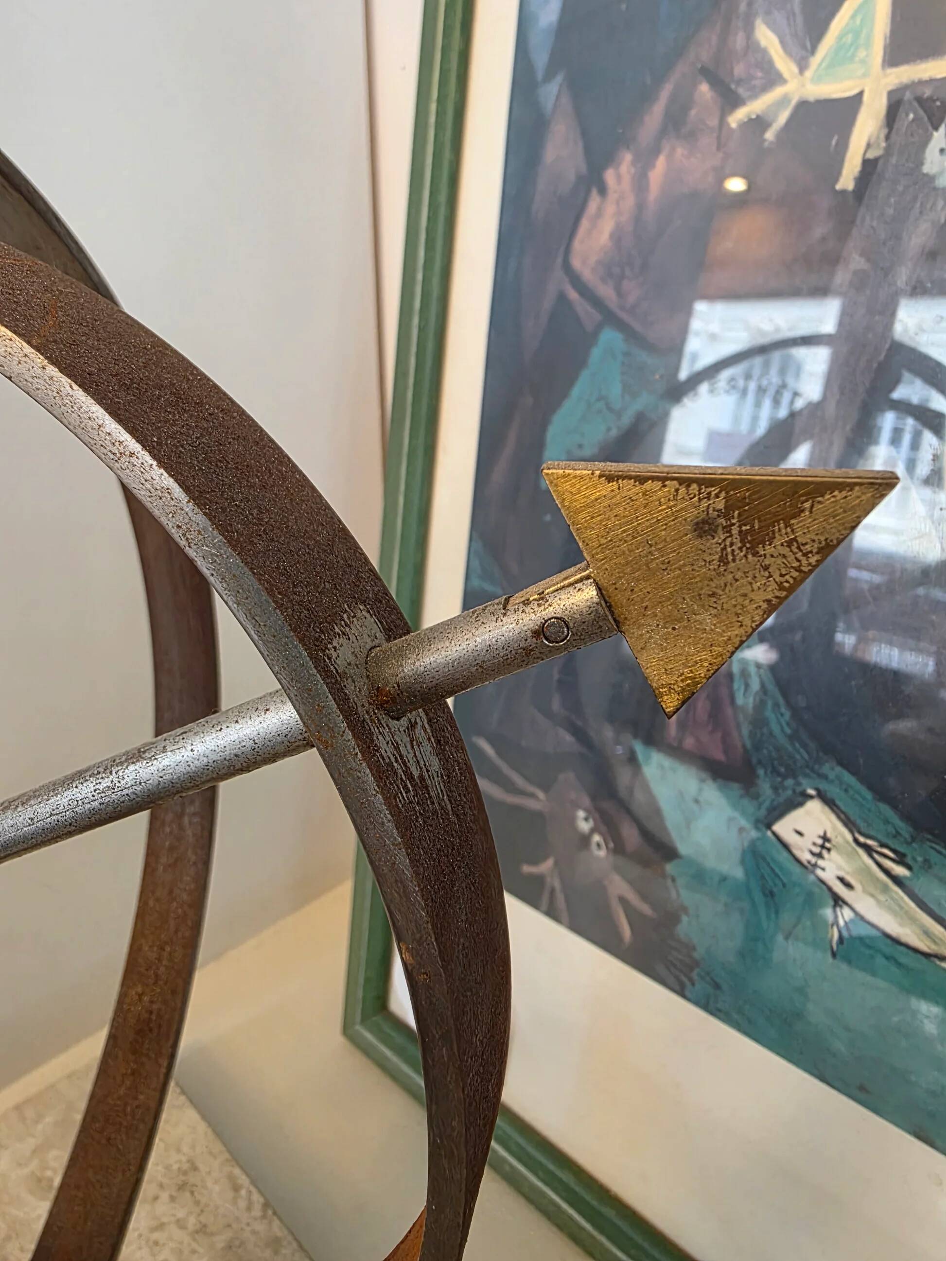 Armillary lamp base