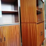 Bibliothèques vitrines modulables modernistes