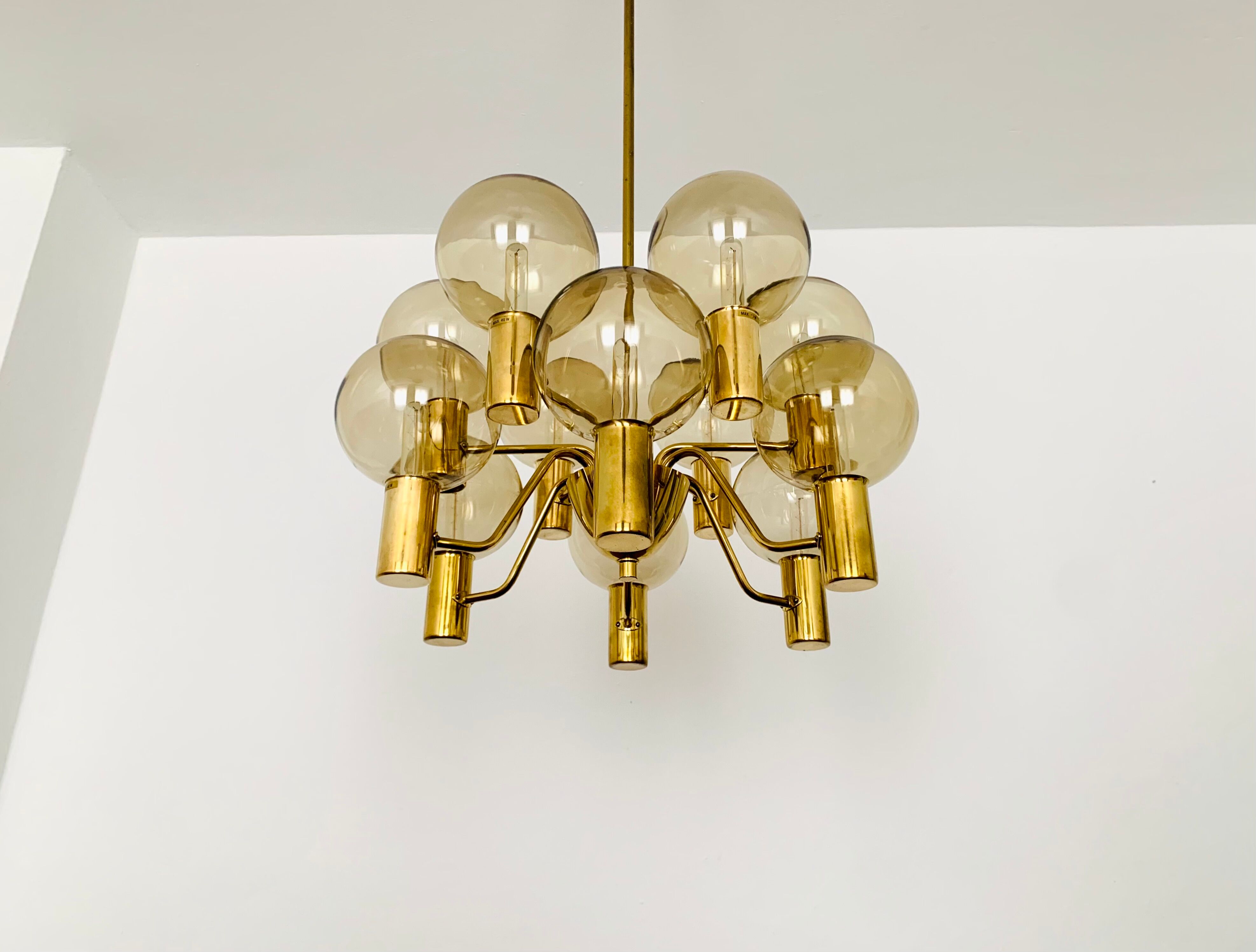 Swedish Patricia Chandelier by Hans Agne Jakobsson