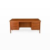 Freestanding Writing Desk by Ib Kofod Larsen for Faarup Møbelfabrik