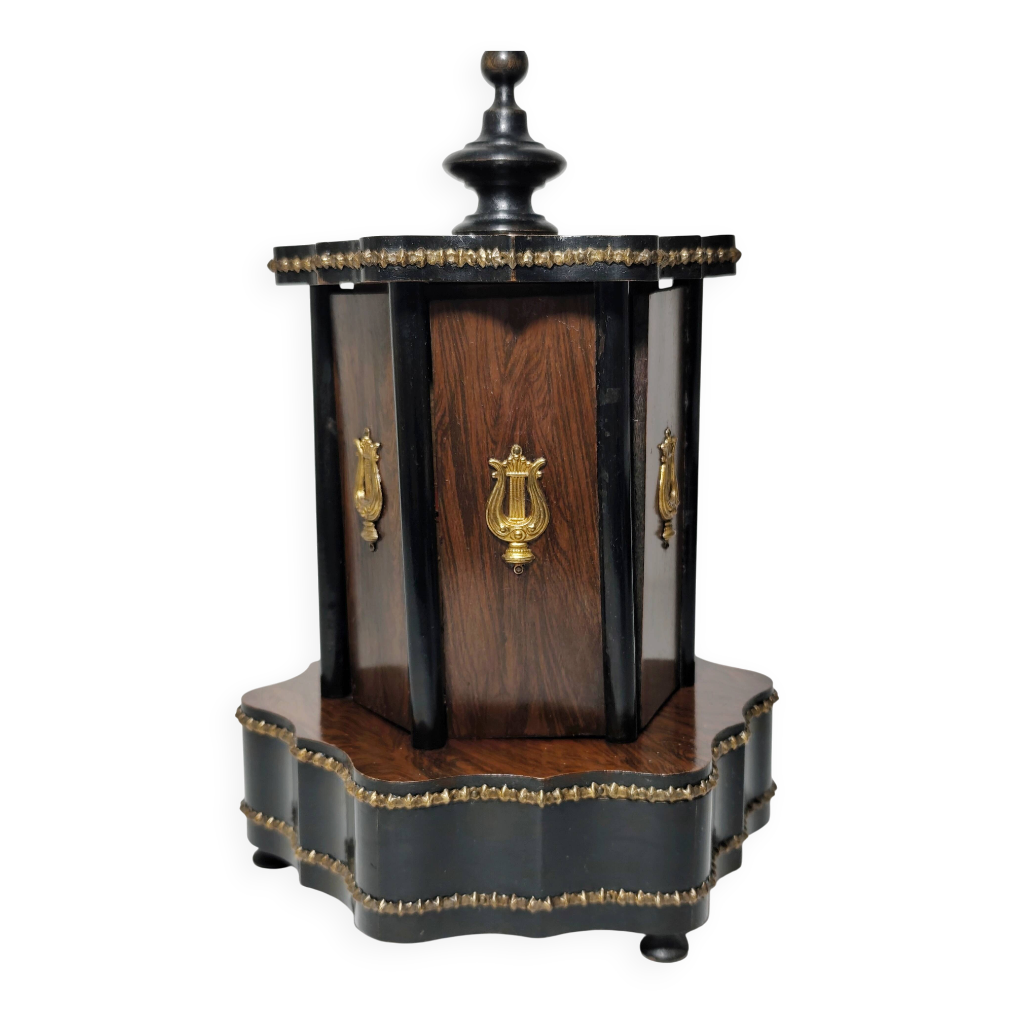 Wooden cigar carousel. Spain, 1950s.