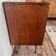 Meuble bar vintage en teck 1960