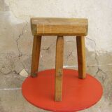 Rustic tripod stool "French craftsmanship"