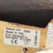 Paire d'appliques années 70 par malka