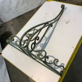 Forged iron wall console