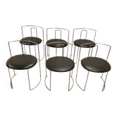 6 x stackable chair GAJA by Studio Simon Gavina