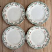 Set of 4 Longwy Bruges plates