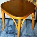 Chaise de bistrot en bois courbé Mahieu