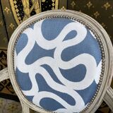 Pair of restored Louis XVI convertible armchairs
