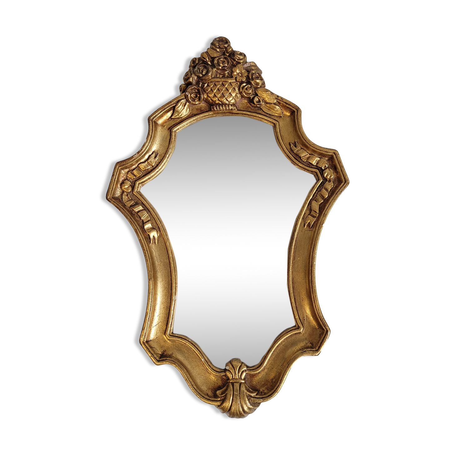 Golden mirror sheet 36x23cm