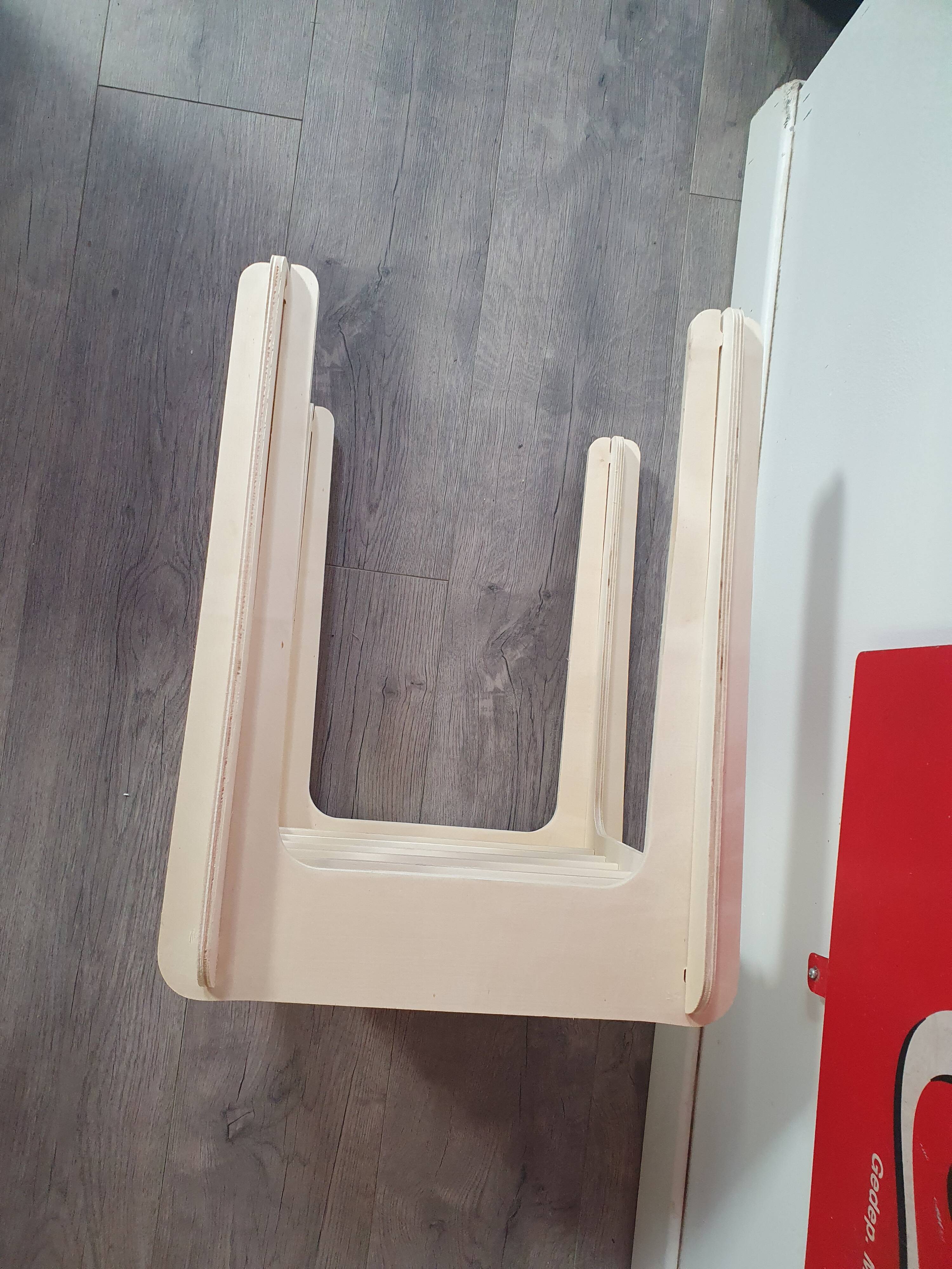 new designer square wooden stool japandi simplicity collection