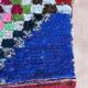 Tapis Berbère Boucherouite coloré - 156 x 200 cm