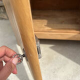 Vintage wooden sideboard cabinet