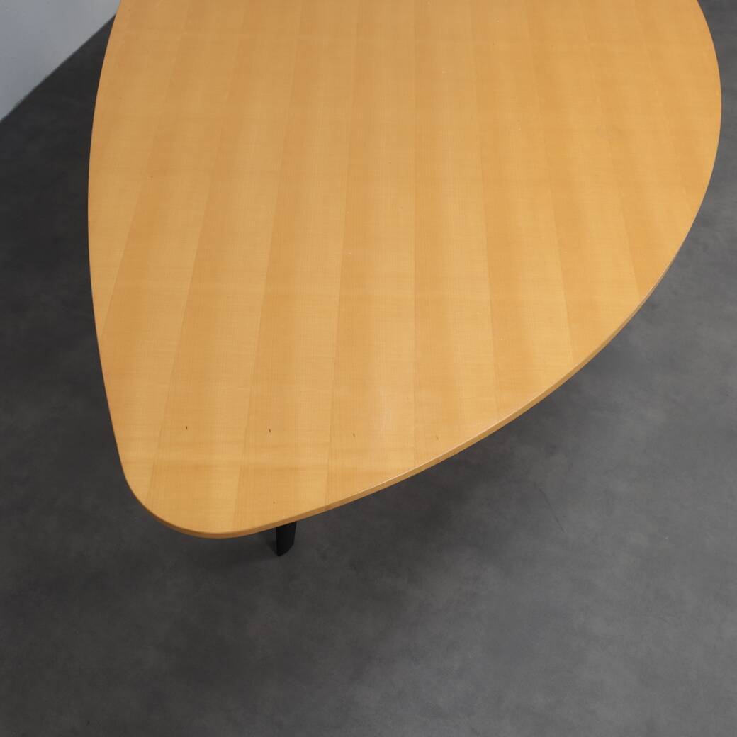 Table à manger extensible postmoderne 'Foliant' par Dick Spierenburg pour Castelijn, 1990