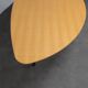 Table à manger extensible postmoderne 'Foliant' par Dick Spierenburg pour Castelijn, 1990