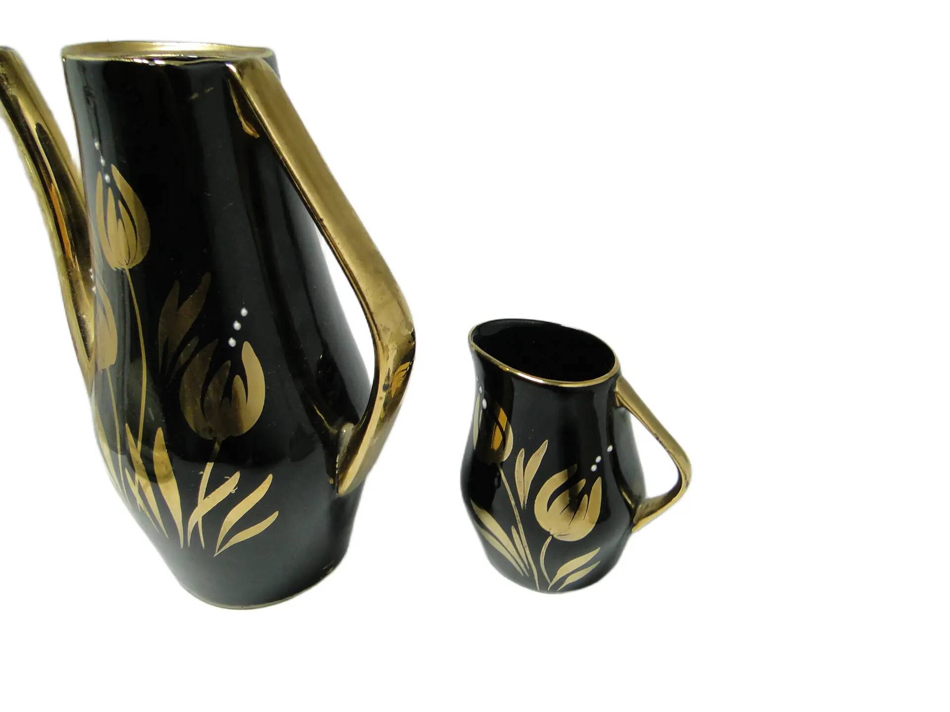 Sugar bowl, mid-century modern, porcelain, Chodzież, Poland, 1970s.