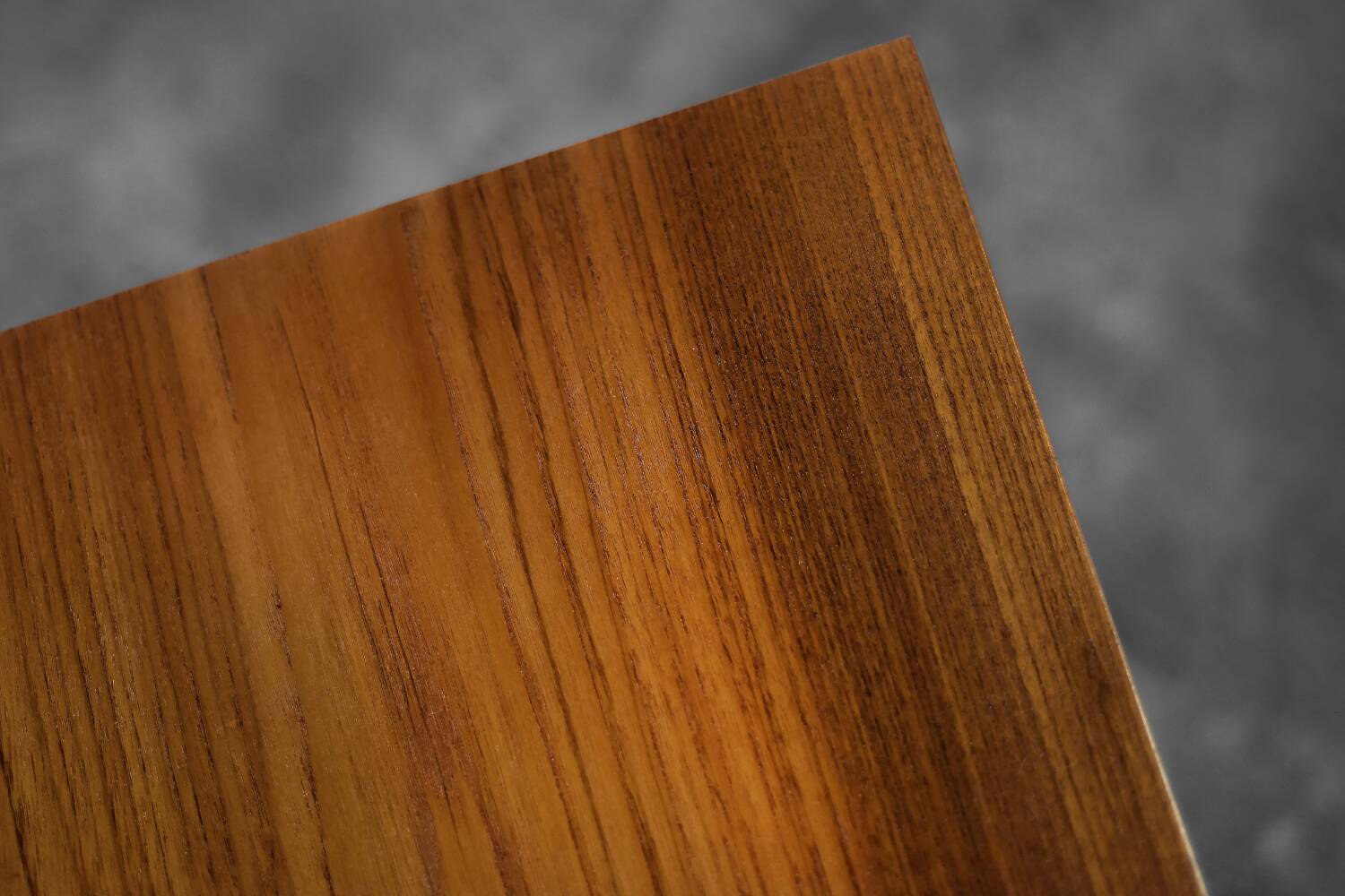 Classic vintage Scandinavian modern teak wood desk with drawers, 1960s