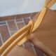 4 chaises scandinaves vintage en bois clair