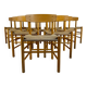 Ensemble de dix chaises 'J39', Børge Mogensen pour FDB Møbler, 1960