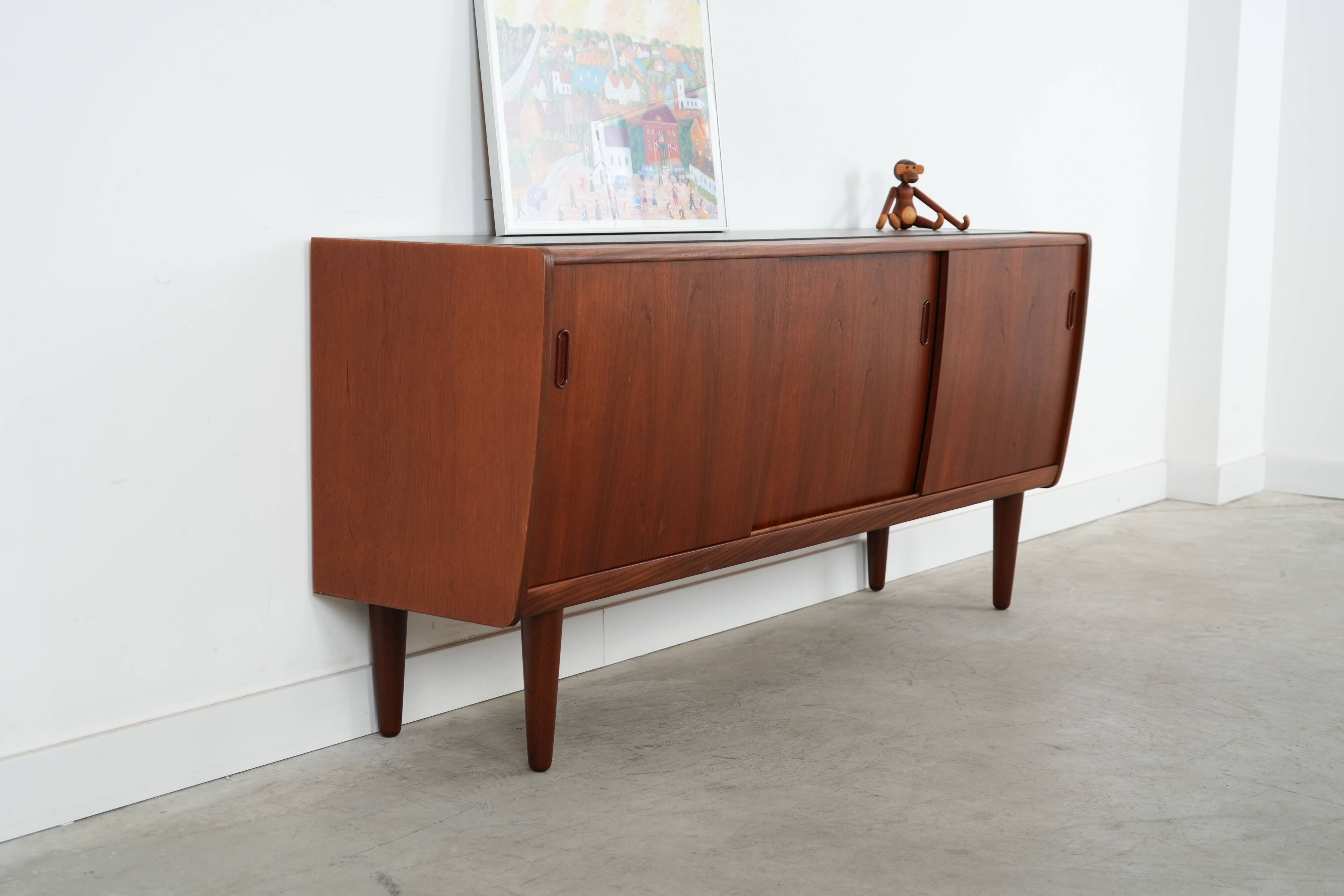 Teak sideboard, Danish design, 1970s, production: Denmark