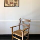 Spanish brutalist armchair, circa 1960