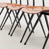Friso Kramer Set of 4 Result chairs for Ahrend de Cirkel 1958