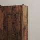 Mountain wall cabinet in solid pine, Folk Art, around 1900