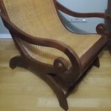 Deux fauteuils coloniaux planteurs