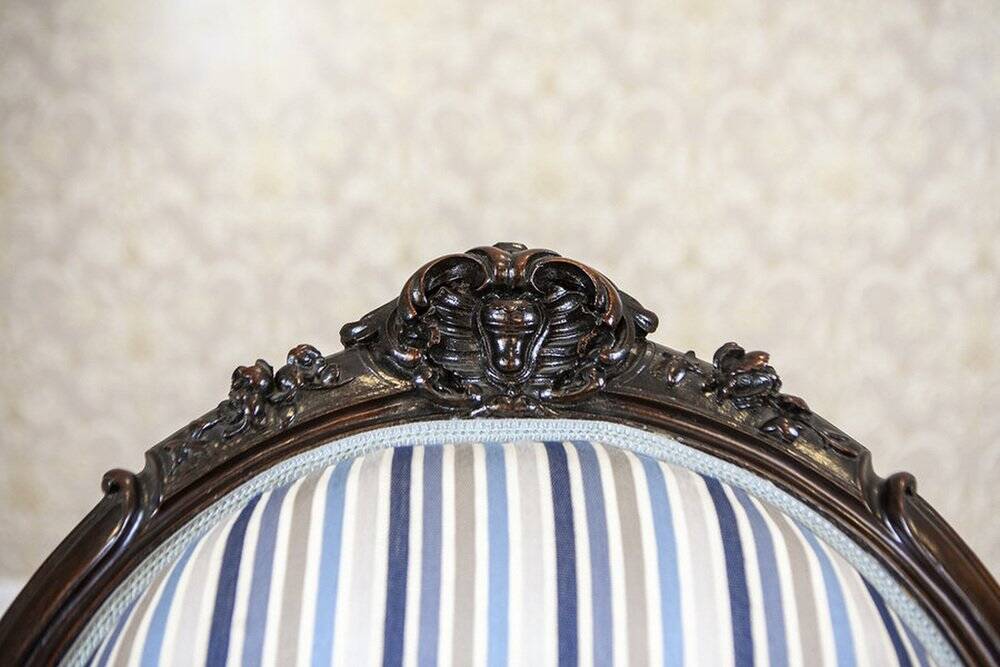 Antique Louis Philippe Style Chair in Mahogany