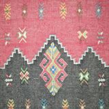 Soumak Kilim Rug 140 x 96 cm antique Handwoven Shahsavan